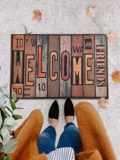 Fußmatte "Friends" In Bunt - (L)60 X (B)40 Cm