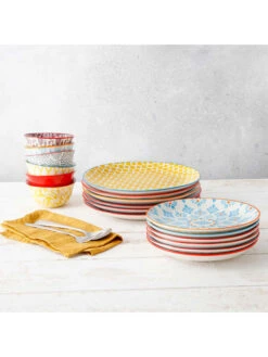 18tlg. Tafelservice "Sabae" In Bunt -Einrichtungsgeschäft ardtime 18tlg tafelservice sabae in bunt 2
