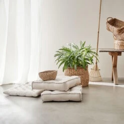 Titelseite -Einrichtungsgeschäft butlers 2 tlg korbset rund rush rope in natur 1