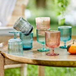 6x Gläser Mit Rillen 250ml CHELSEA In Pastellorange 11 6x Gläser Mit Rillen 250ml CHELSEA In Pastellorange -Einrichtungsgeschäft butlers 6x glaser mit rillen 250ml chelsea in pastellorange 4