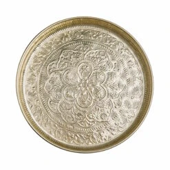 Titelseite -Einrichtungsgeschäft butlers deko tablett o46cm oriental lounge in gold 1