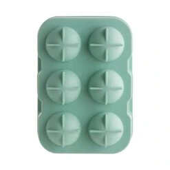 Eiswürfelform XXL 6 Eisbälle COOL DOWN In Salbei -Einrichtungsgeschäft butlers eiswurfelform xxl 6 eisballe cool down in salbei 3