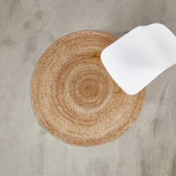 Hanf-Teppich Ø110cm ALL NATURE In Natur -Einrichtungsgeschäft butlers hanf teppich o110cm all nature in natur 4