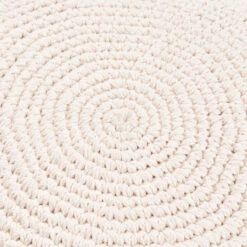 Kissen Ø45cm DAISY In Weiß -Einrichtungsgeschäft butlers kissen o45cm daisy in weiss 5