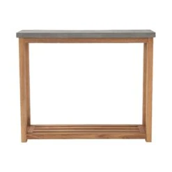 Konsole Mit Zementplatte CONCRETE In Natur-Grau -Einrichtungsgeschäft butlers konsole mit zementplatte concrete in natur grau 2