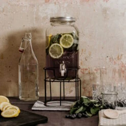 Metallständer Für Getränkespender REFRESH In Schwarz -Einrichtungsgeschäft butlers metallstander fur getrankespender refresh in schwarz 8