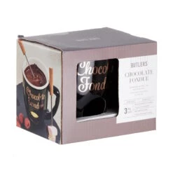 Tasse Mit 2 Gabeln CHOCOLATE FONDUE In Schwarz -Einrichtungsgeschäft butlers tasse mit 2 gabeln chocolate fondue in schwarz 2