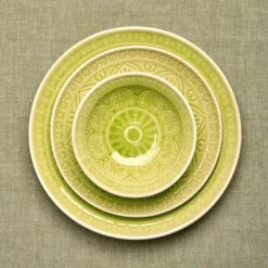 Teller Ø25cm SUMATRA In Hellgrün 11 Teller Ø25cm SUMATRA In Hellgrün -Einrichtungsgeschäft butlers teller o25cm sumatra in hellgrun 2