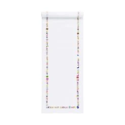 Tischläufer L 160 X B 50cm HAPPY BIRTHDAY In Weiß