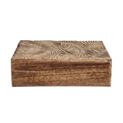 Truhe Mit Schnitzerei Rechteckig L 21 X B 13cm TREASURE In Hellbraun-Gold -Einrichtungsgeschäft butlers truhe mit schnitzerei rechteckig l 21 x b 13cm treasure in hellbraun gold 2