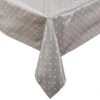 Wachstischdecke Punkte 130x160 Cm WATERPROOF In Grau -Einrichtungsgeschäft butlers wachstischdecke punkte 130x160 cm waterproof in grau