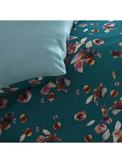 Cacharel Satin-Bettwäsche-Set "Aurore" In Petrol 11 Cacharel Satin-Bettwäsche-Set "Aurore" In Petrol -Einrichtungsgeschäft cacharel satin bettwasche set aurore in petrol 3