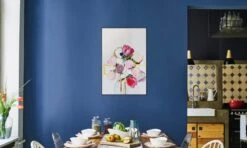 Poster In Kunststoffrahmen "Bloom 0709" In Grau & Rosa -Einrichtungsgeschäft juniqe poster in kunststoffrahmen bloom 0709 in grau and rosa 3